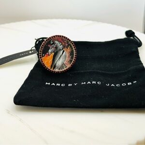 Marc by Marc Jacobs Lenticular Art Zebra Ring Size 7 NWT